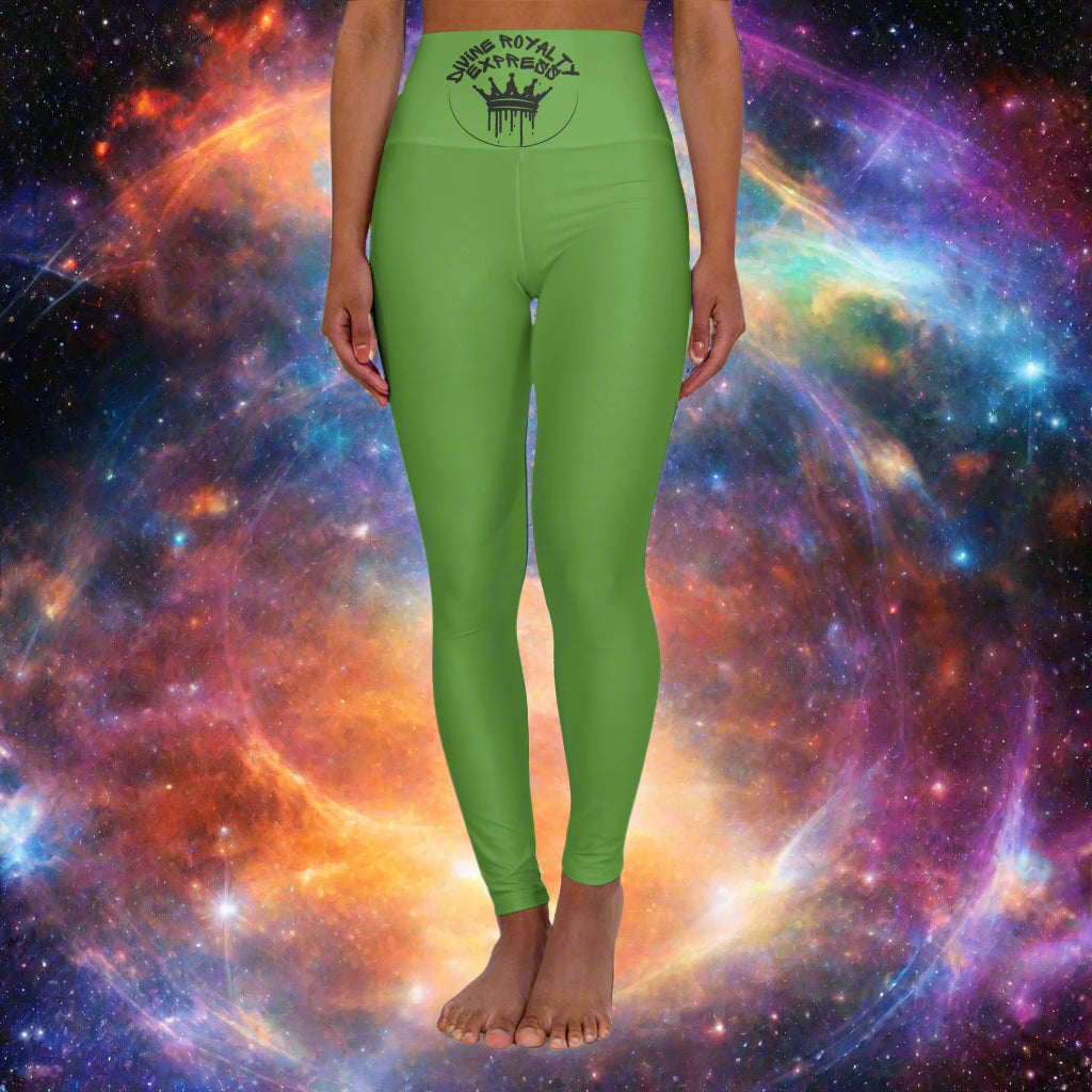 Green Yoga Leggings