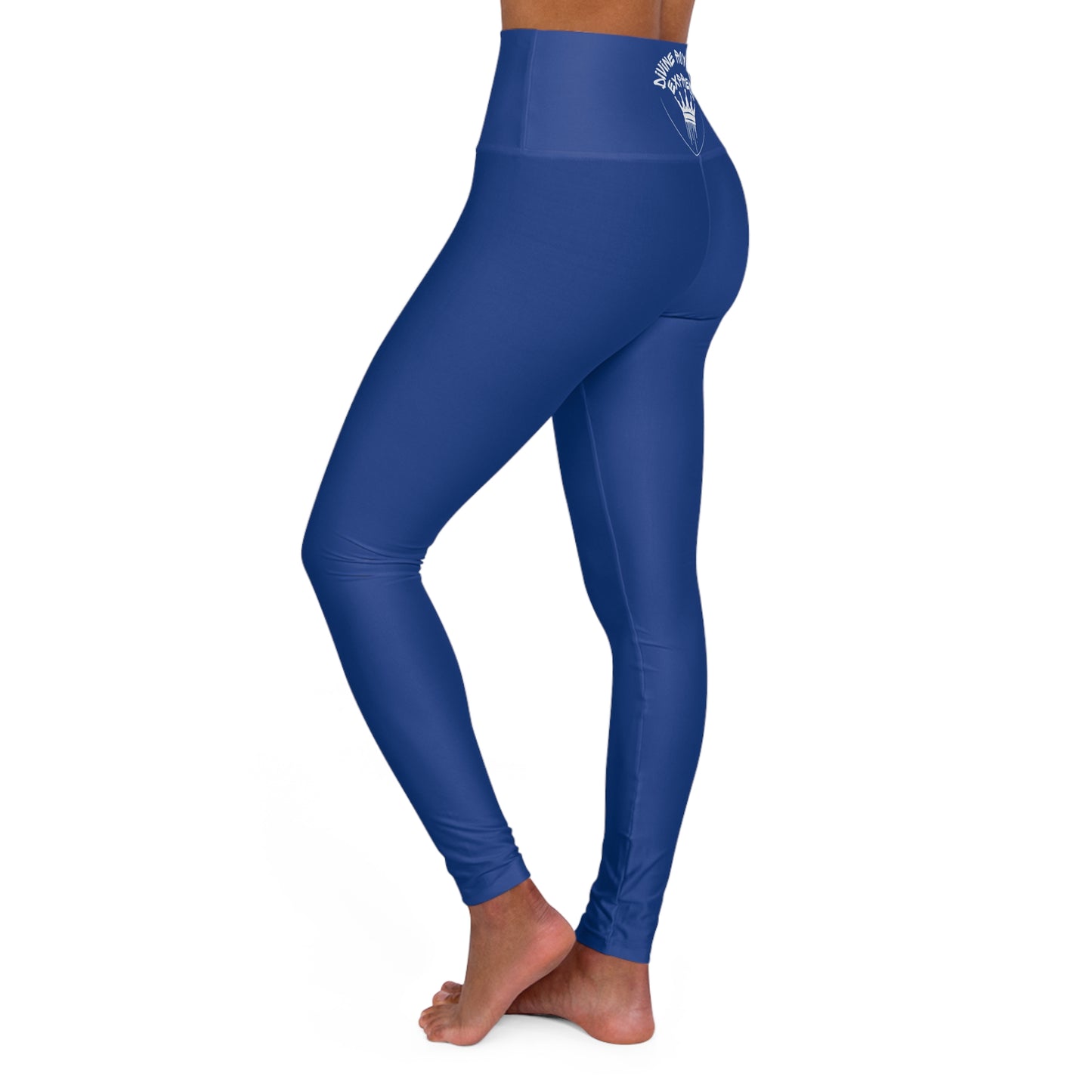 Blue Yoga Leggings