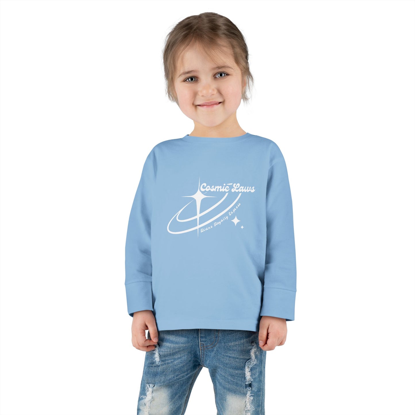 Cosmic Laws Toddler Long Sleeve Tee