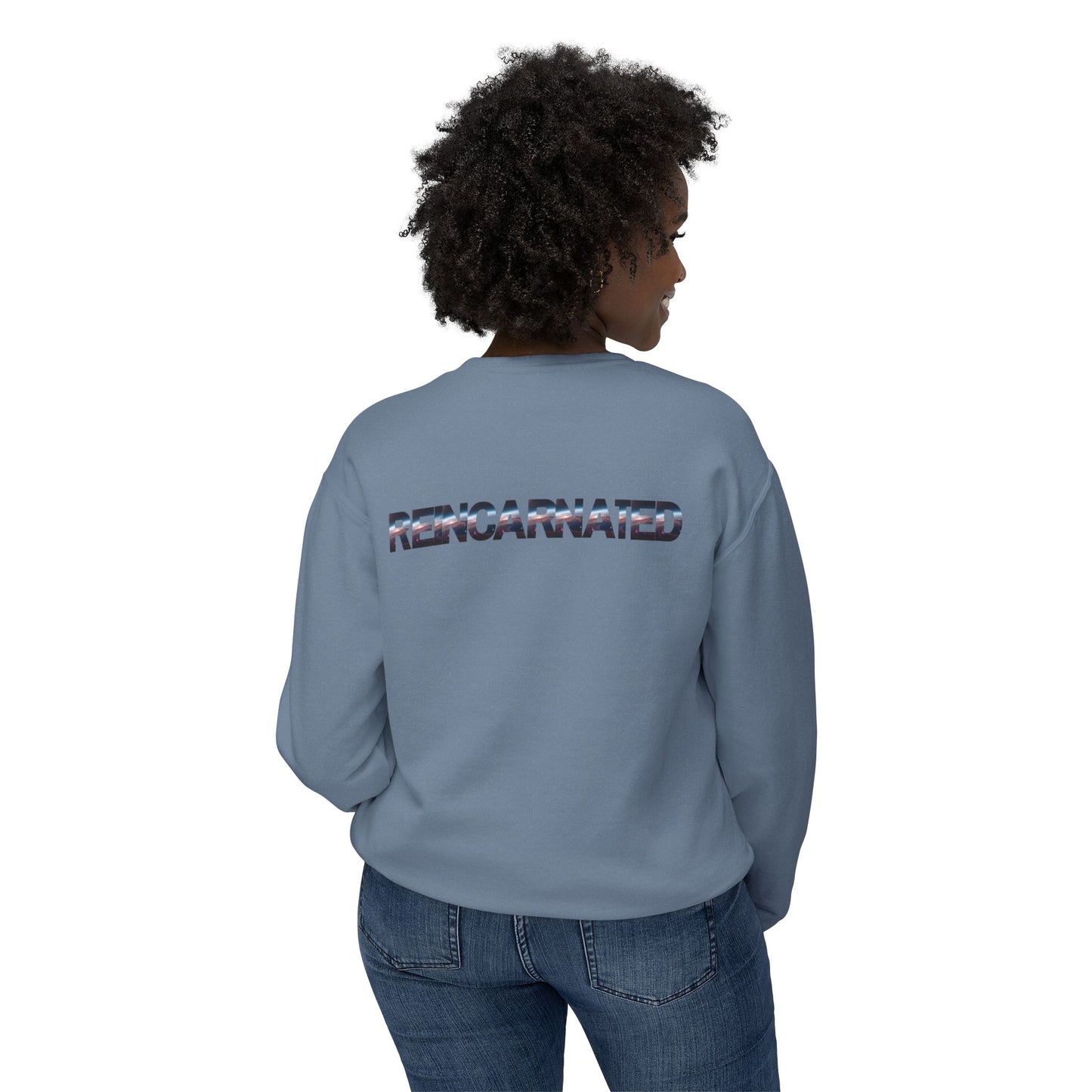 Reincarnated Women's Lightweight Crewneck Sweatshirt