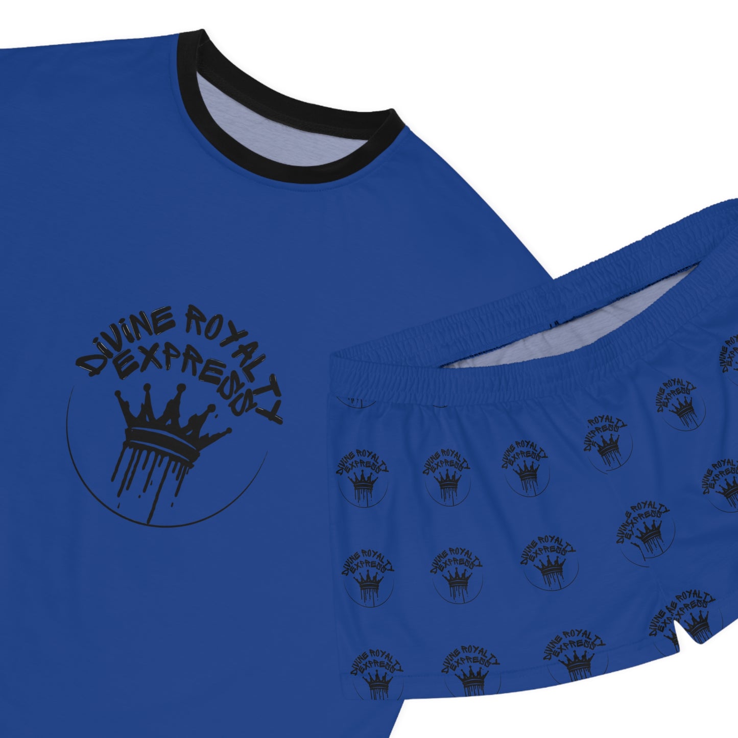 Divine Royalty Blue Pajama Set