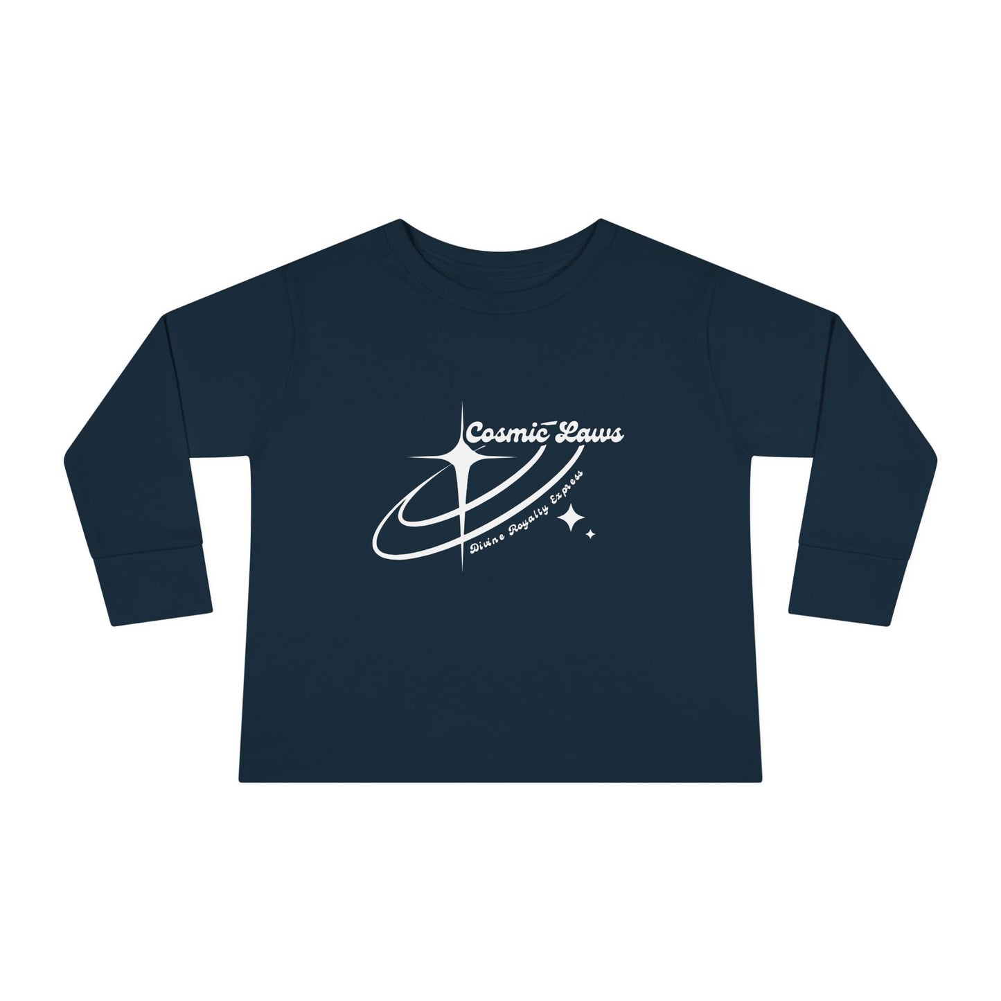 Cosmic Laws Toddler Long Sleeve Tee