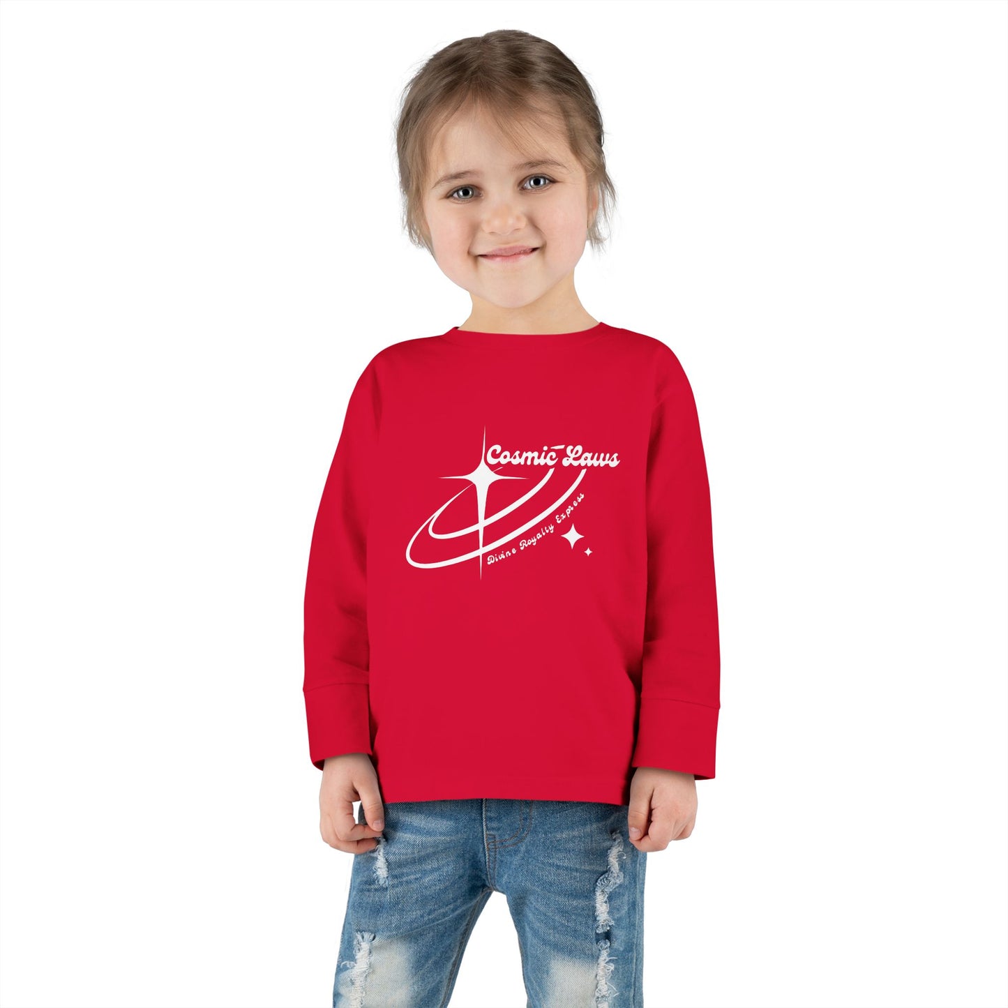 Cosmic Laws Toddler Long Sleeve Tee