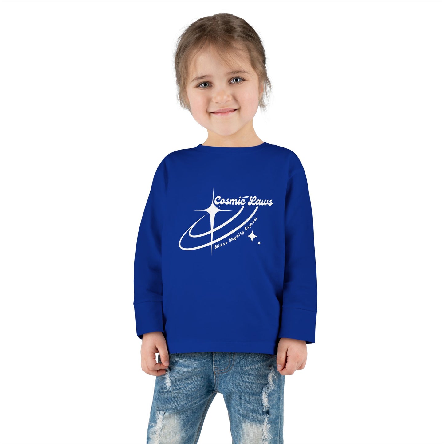 Cosmic Laws Toddler Long Sleeve Tee