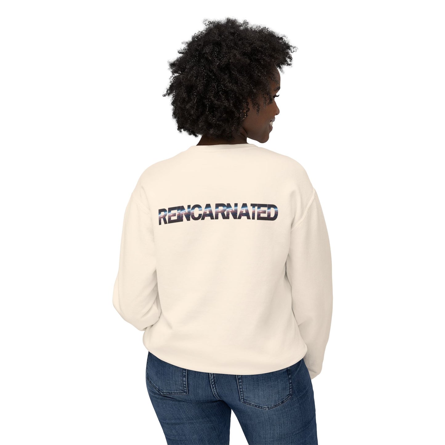 Reincarnated Women's Lightweight Crewneck Sweatshirt