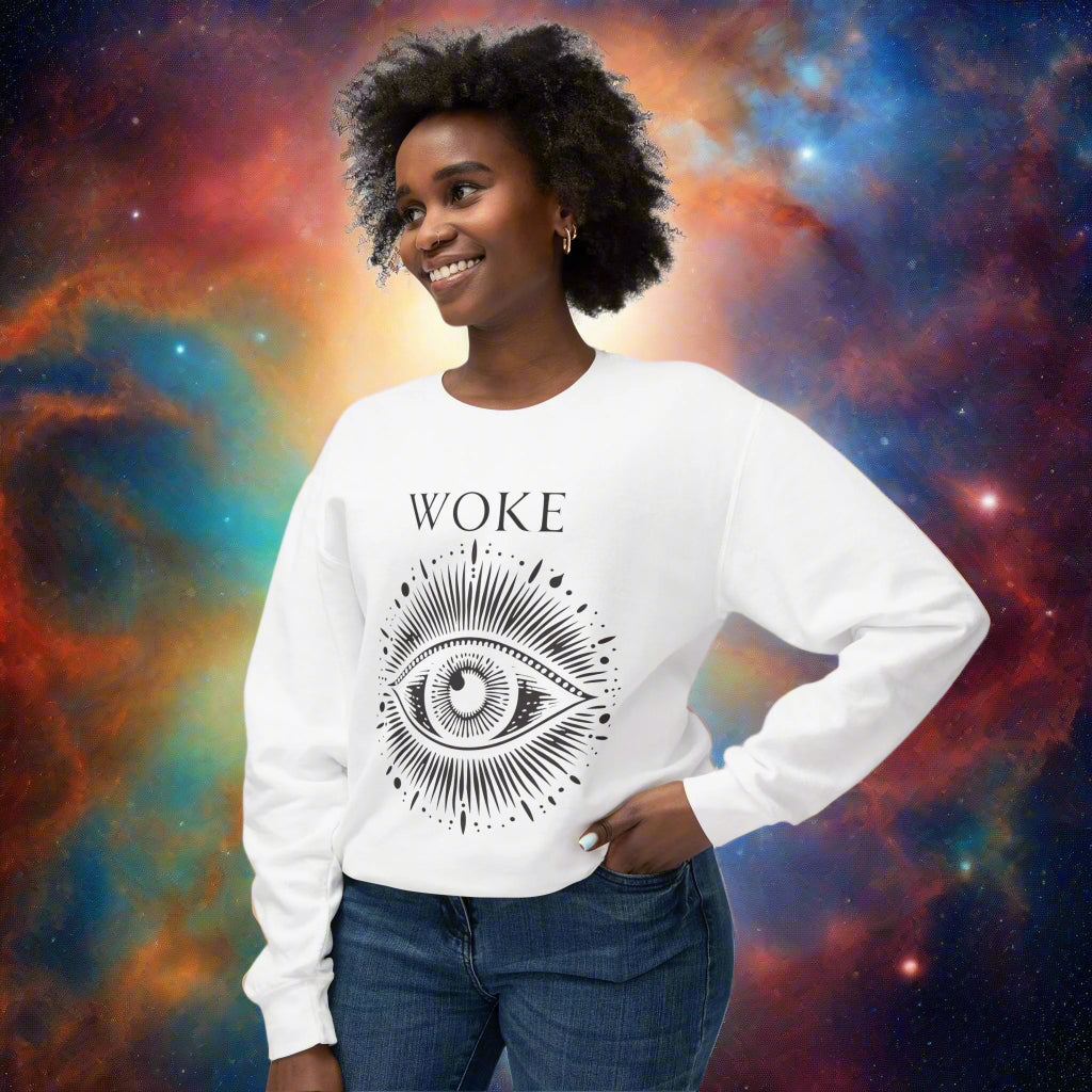 Woke Lightweight Crewneck Sweatshirt