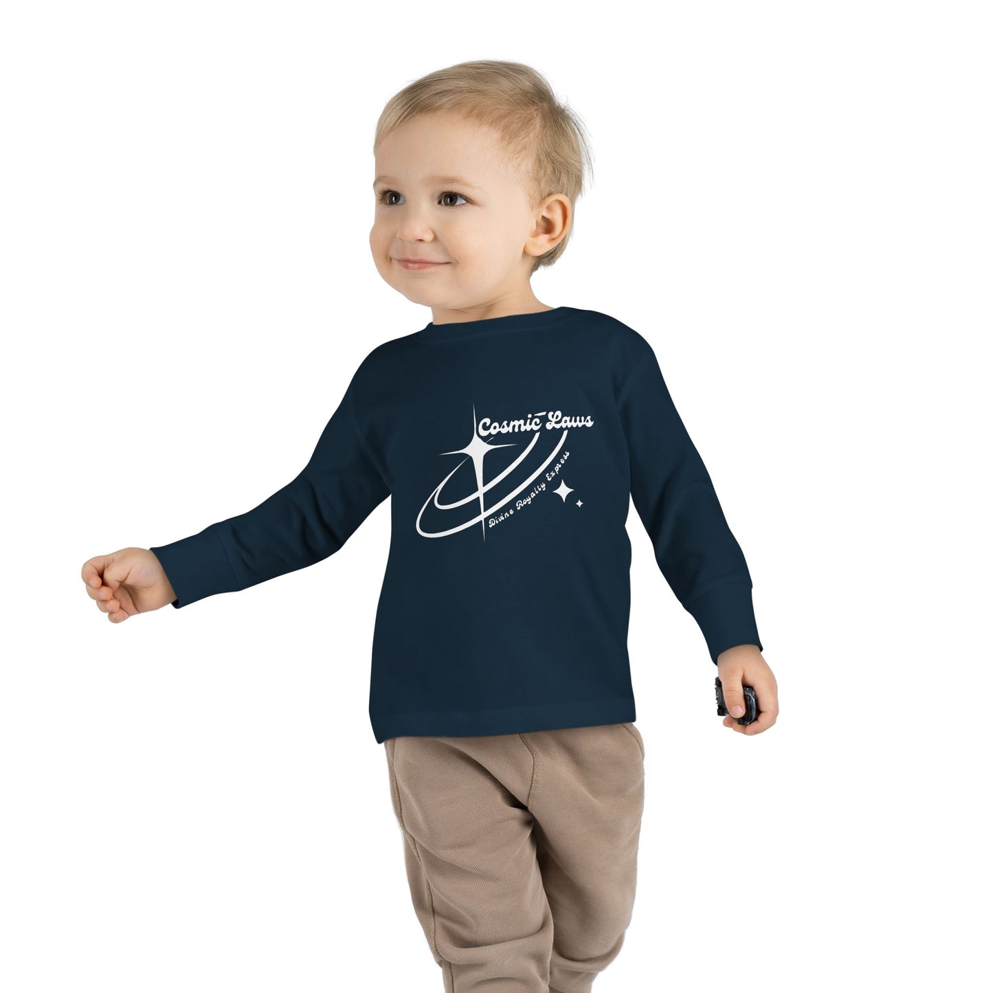 Cosmic Laws Toddler Long Sleeve Tee