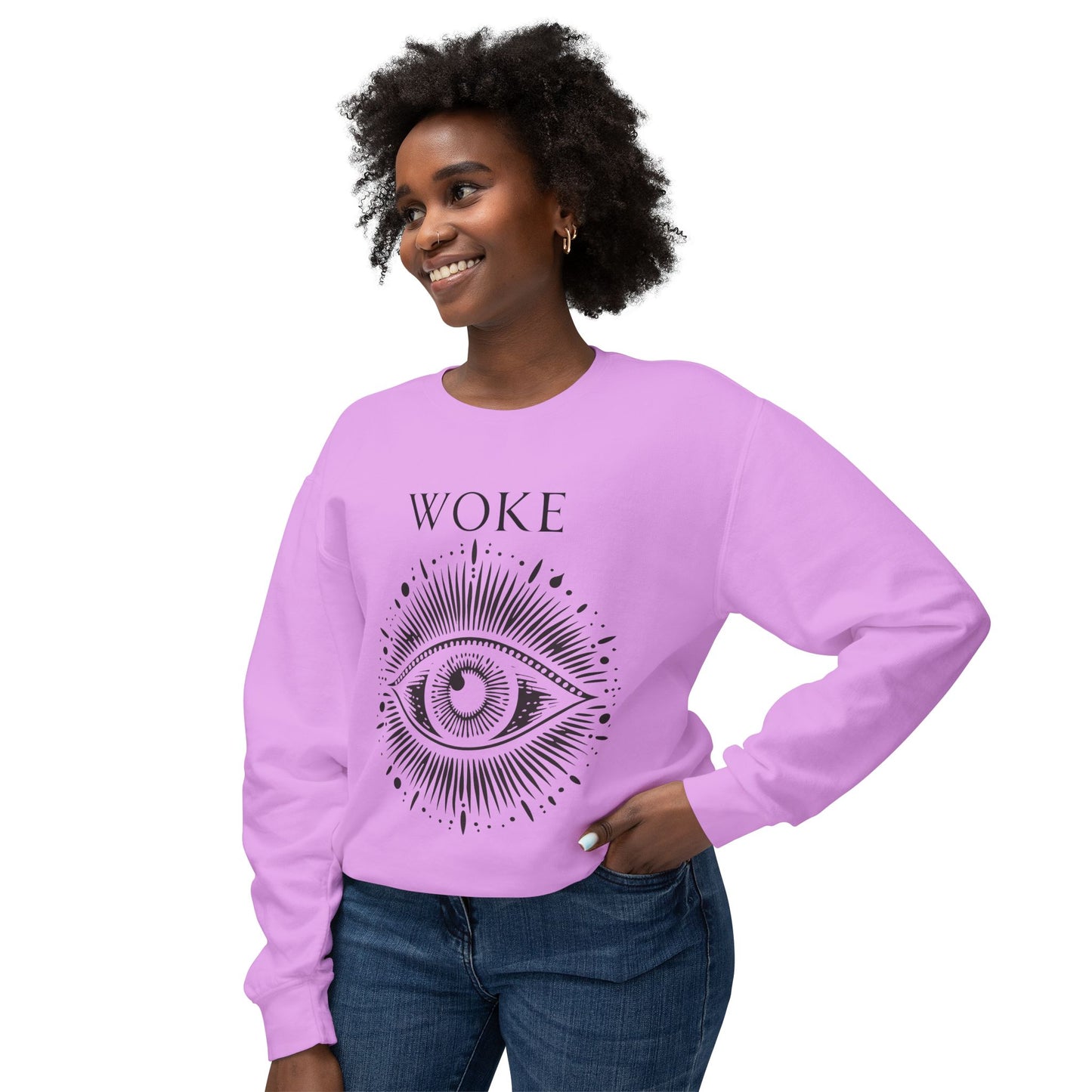 Woke Lightweight Crewneck Sweatshirt