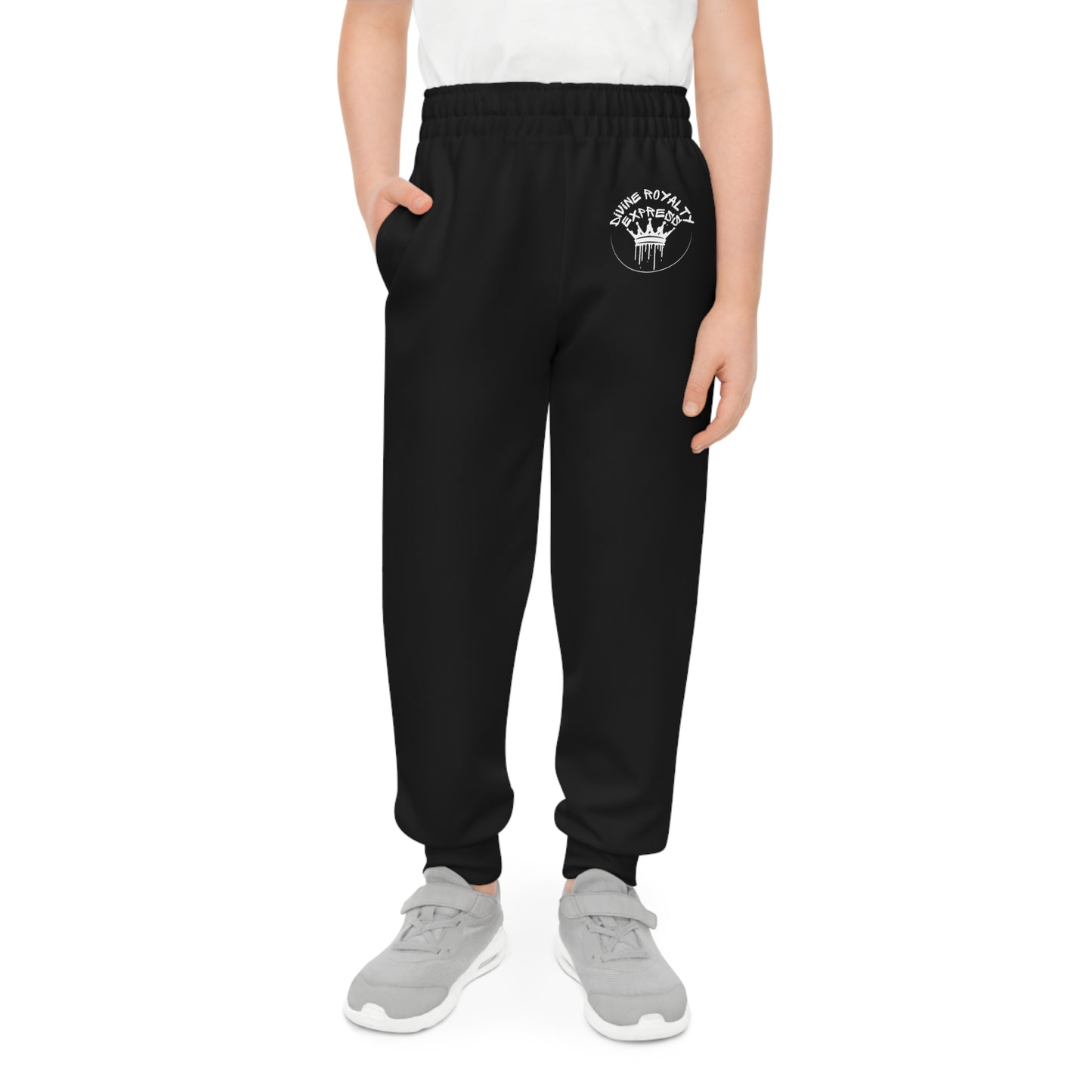 Black Divine Royalty Youth Joggers