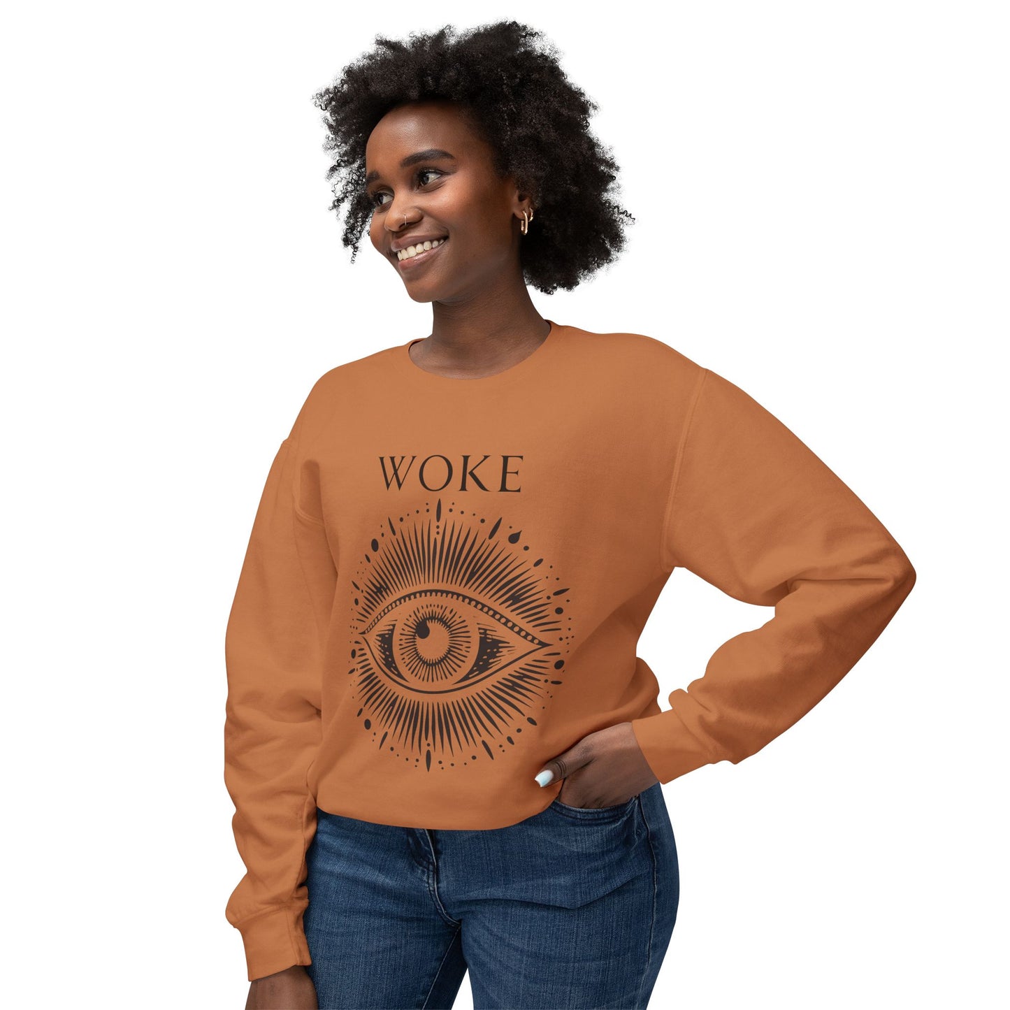 Woke Lightweight Crewneck Sweatshirt