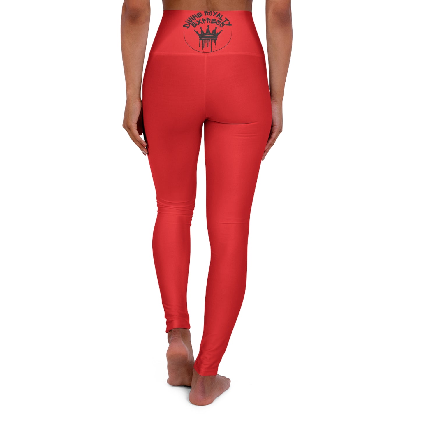 Red Yoga Leggings