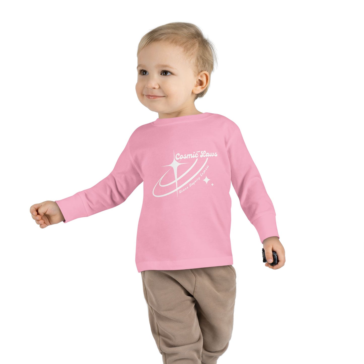 Cosmic Laws Toddler Long Sleeve Tee