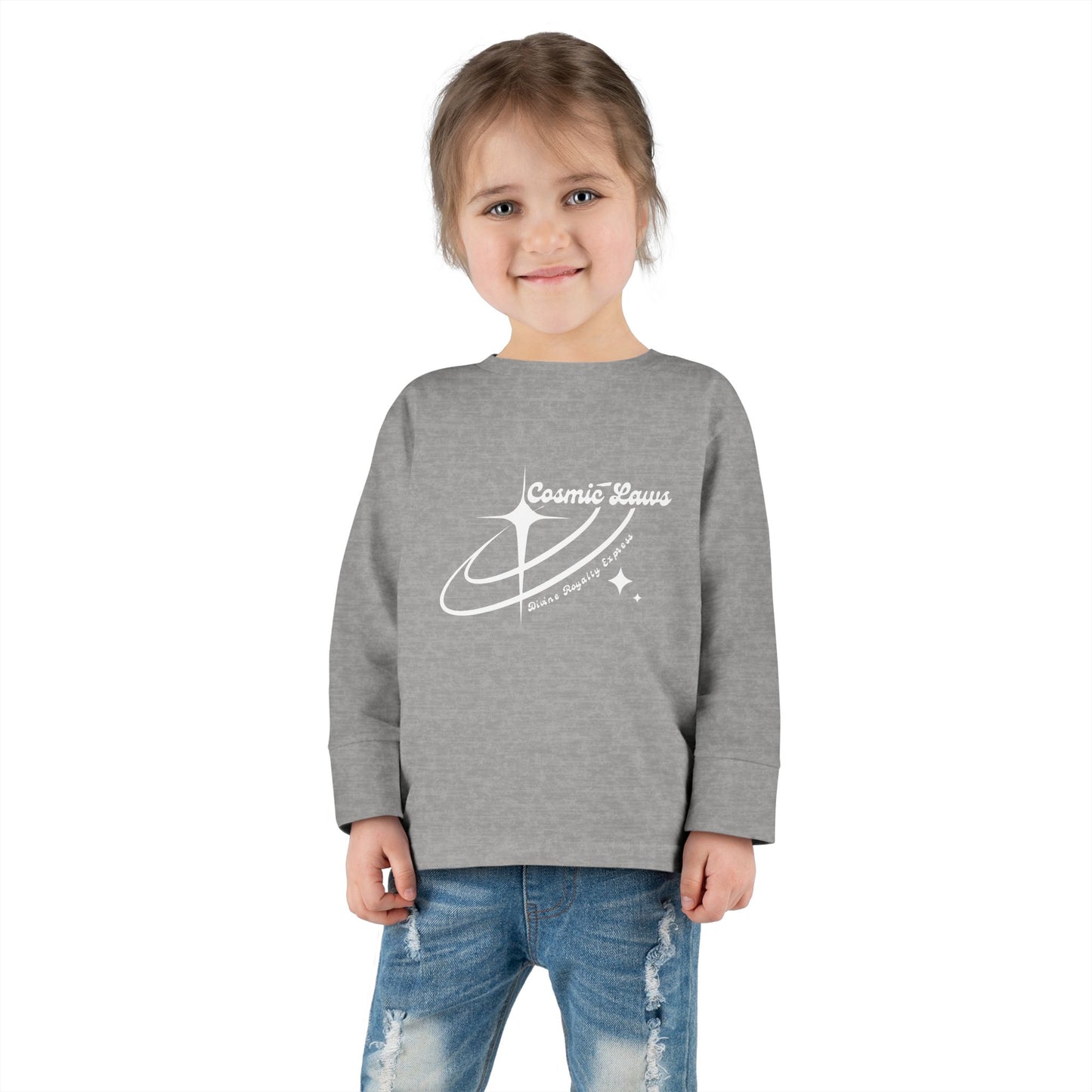 Cosmic Laws Toddler Long Sleeve Tee