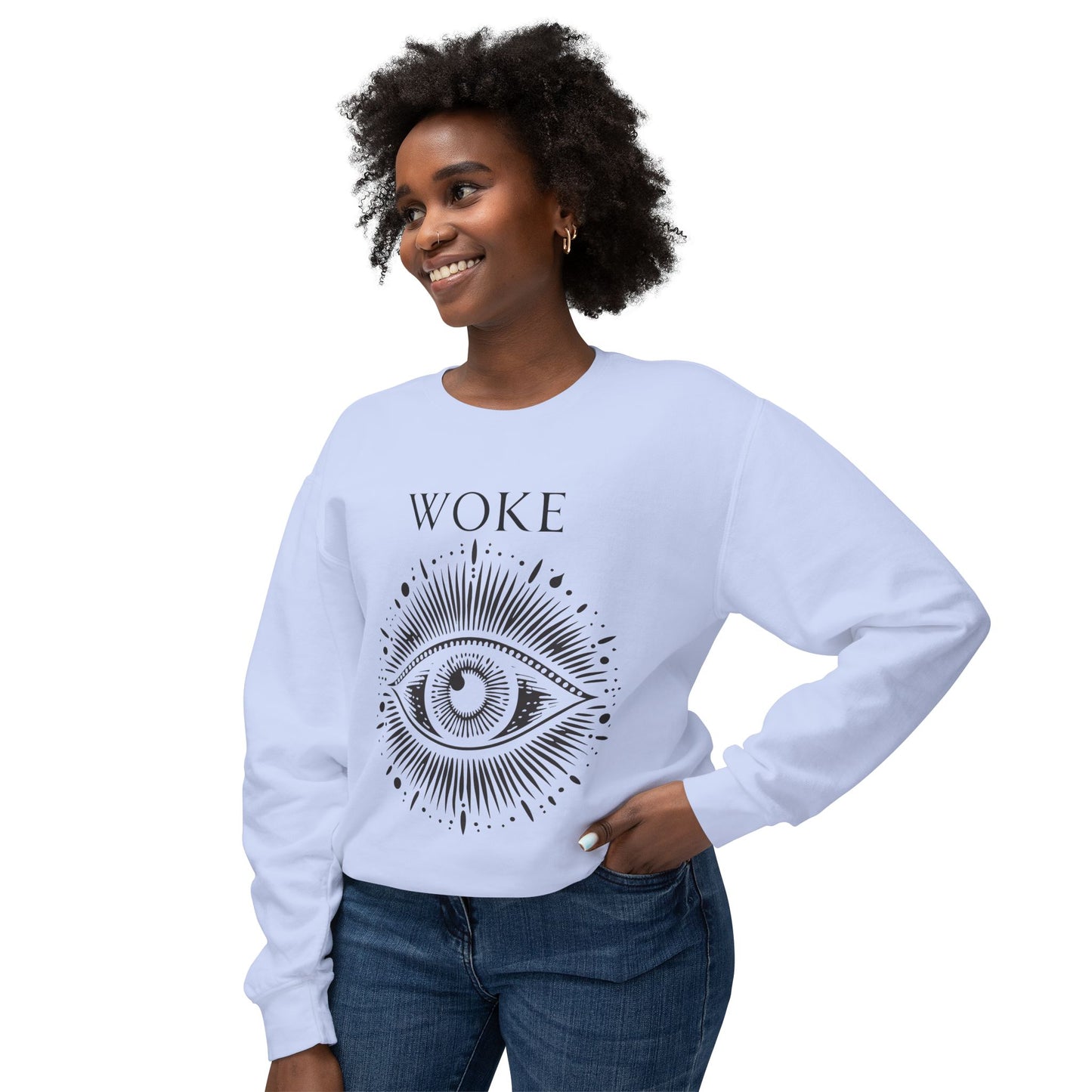 Woke Lightweight Crewneck Sweatshirt