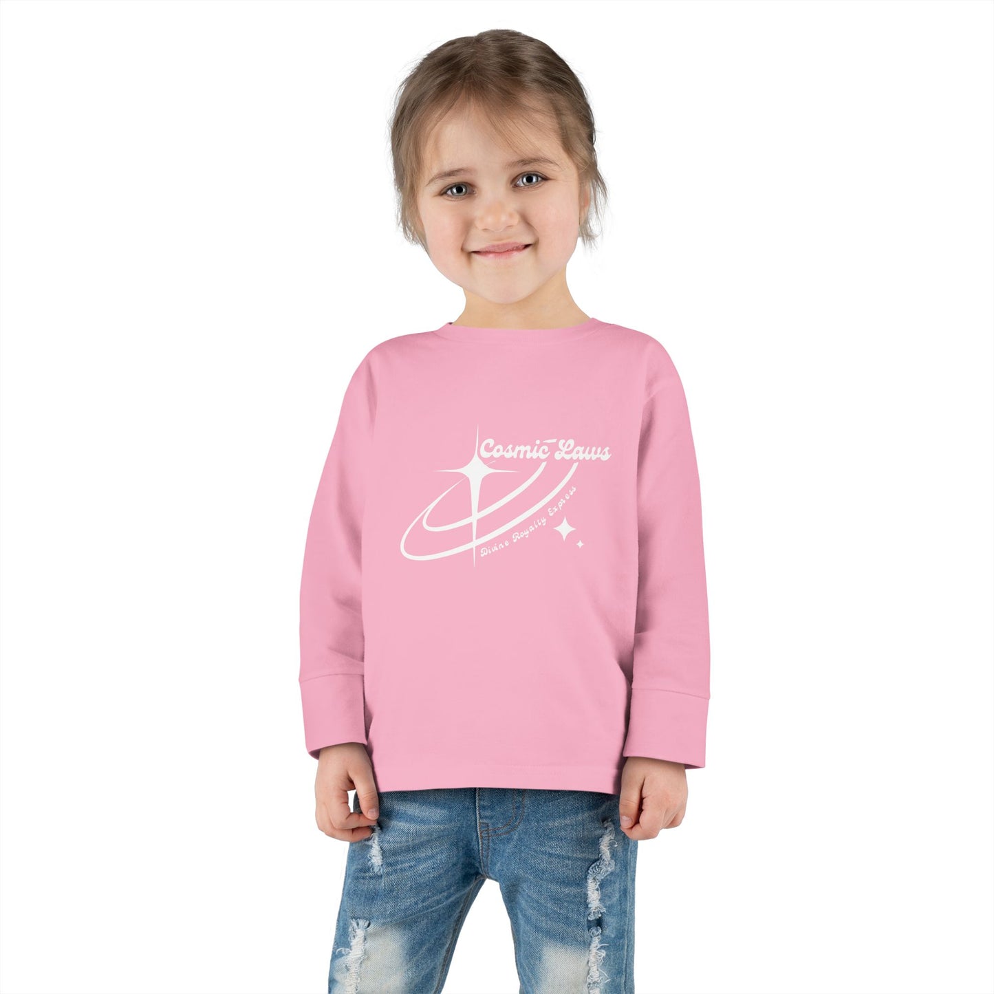 Cosmic Laws Toddler Long Sleeve Tee