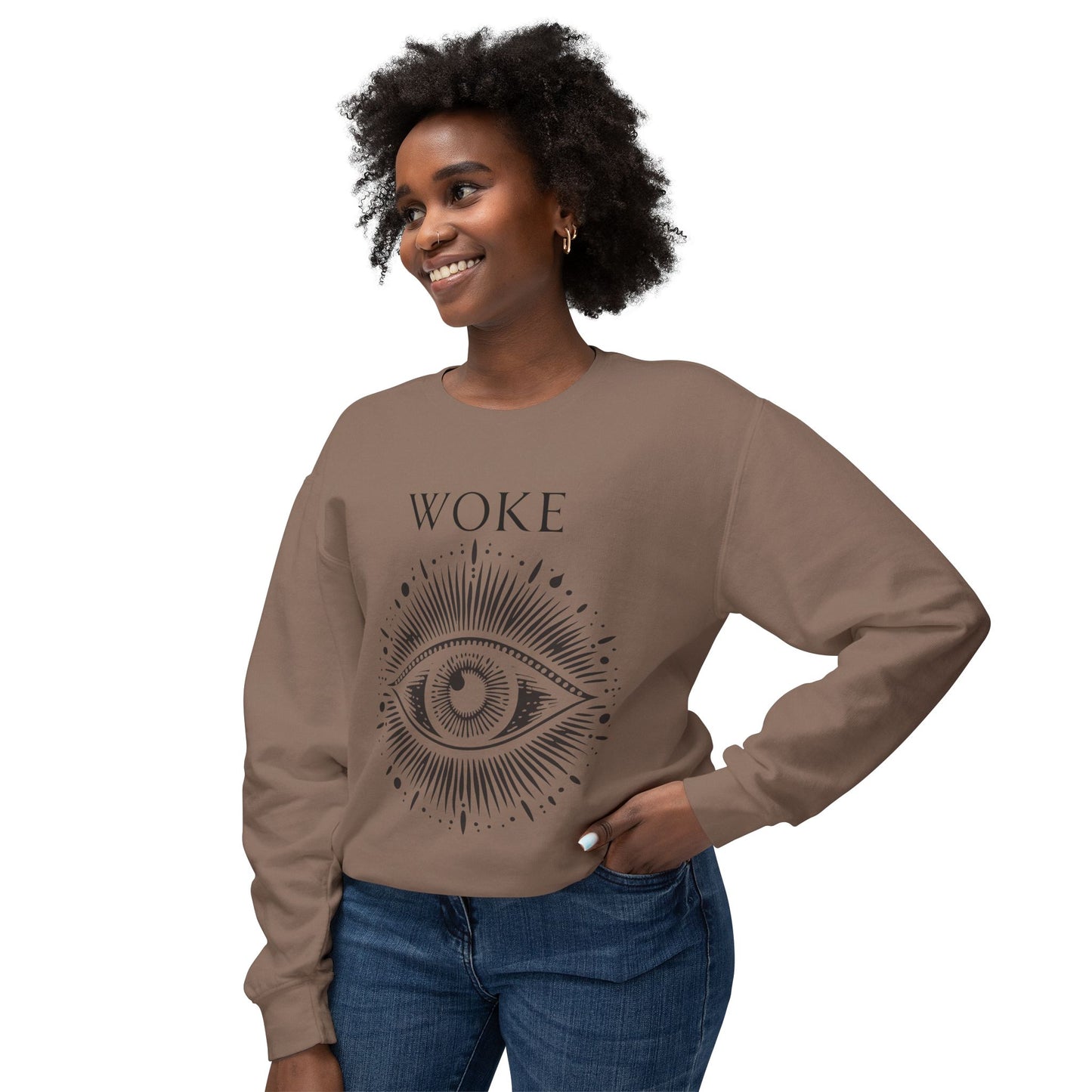 Woke Lightweight Crewneck Sweatshirt