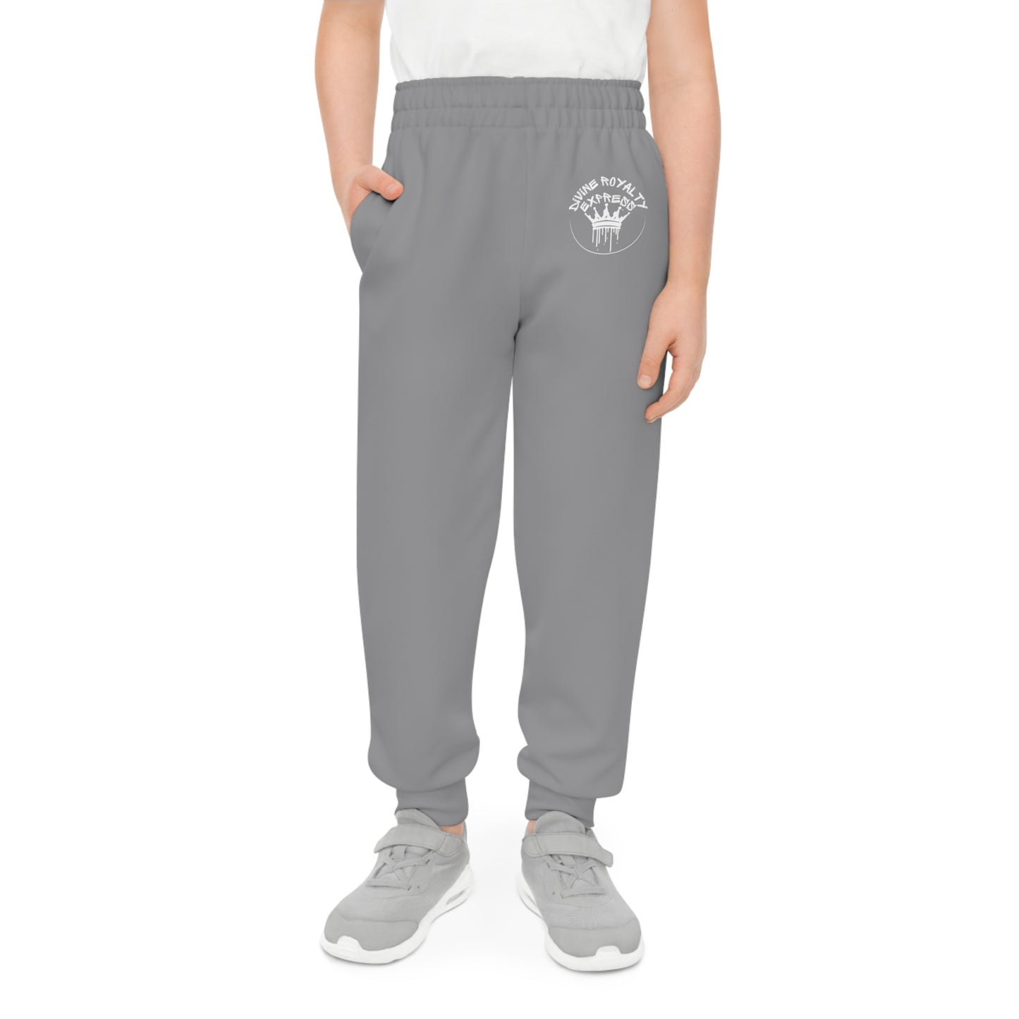 Gray Divine Royalty Youth Joggers