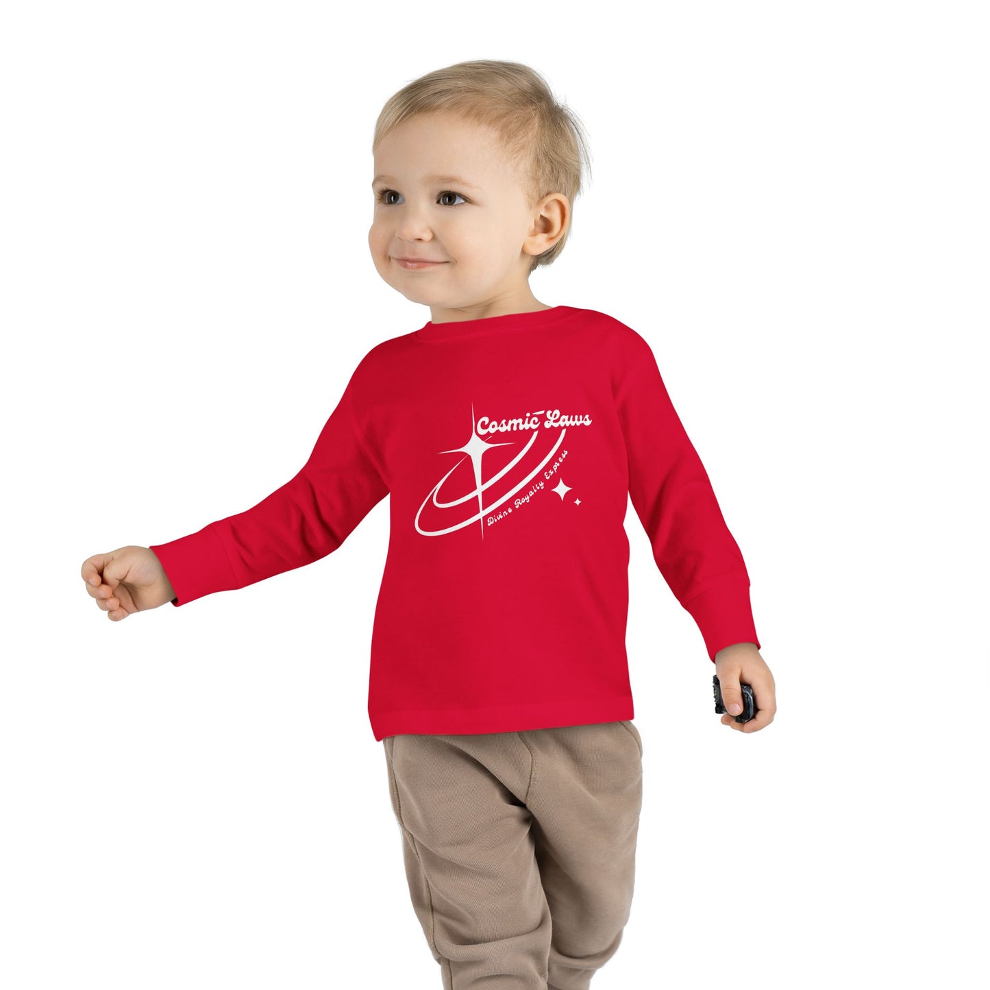 Cosmic Laws Toddler Long Sleeve Tee