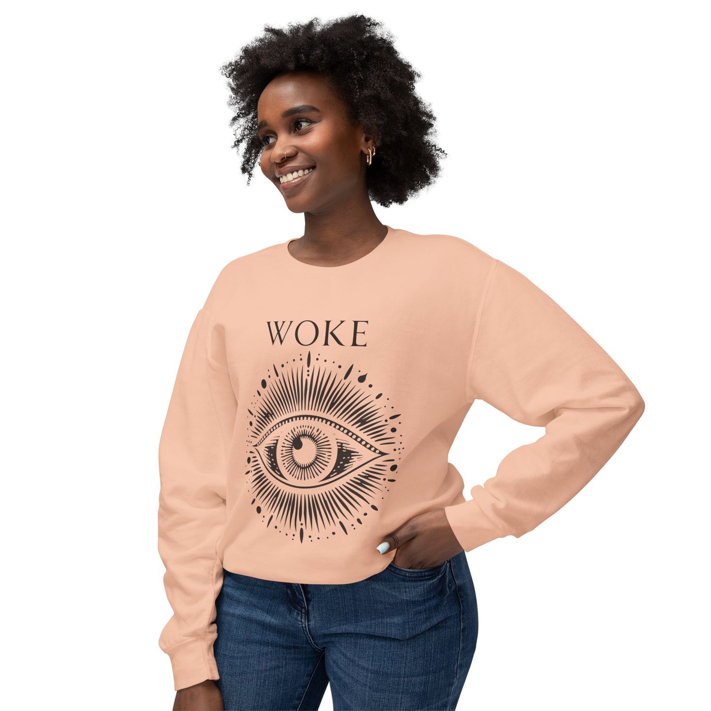 Woke Lightweight Crewneck Sweatshirt