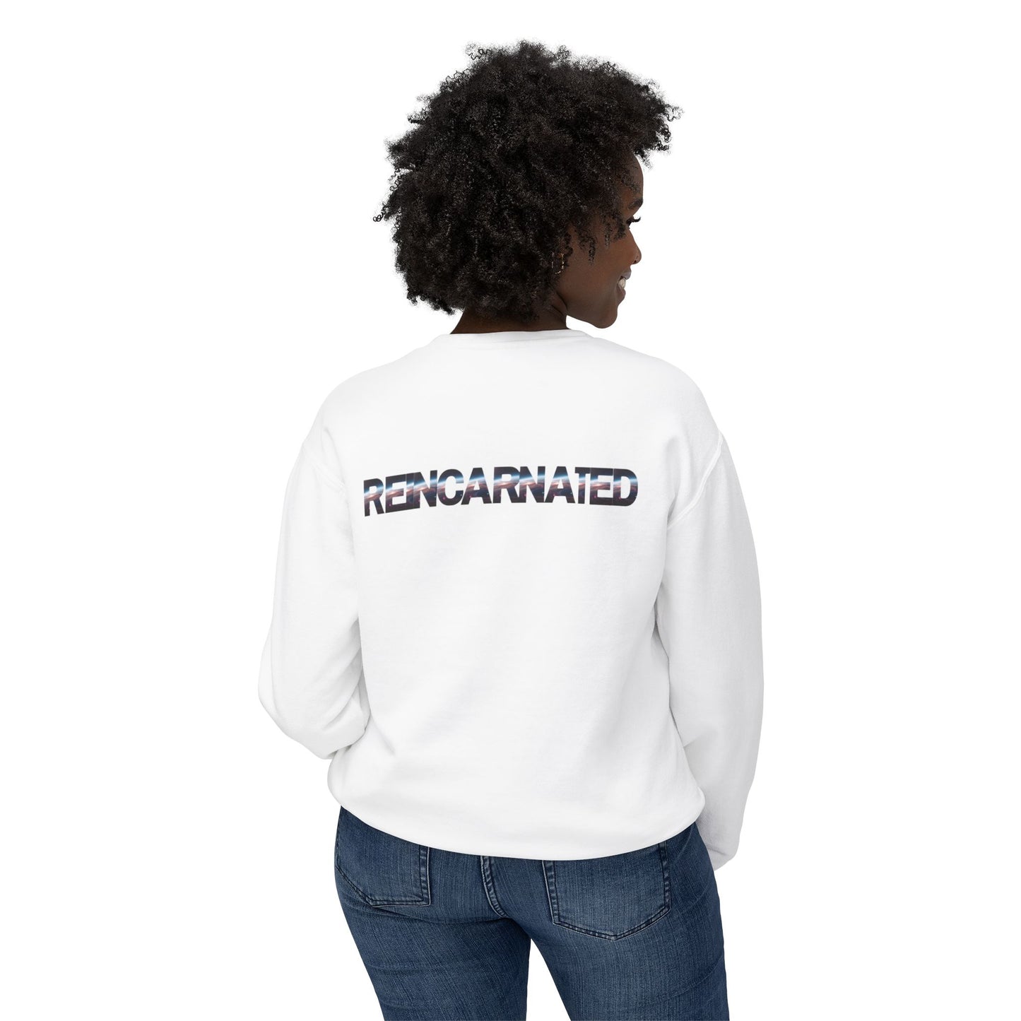 Reincarnated Women's Lightweight Crewneck Sweatshirt