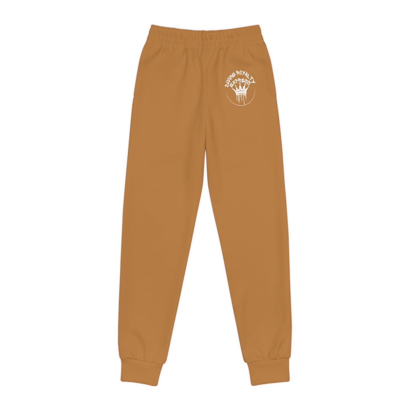 Light Brown Divine Royalty Youth Joggers