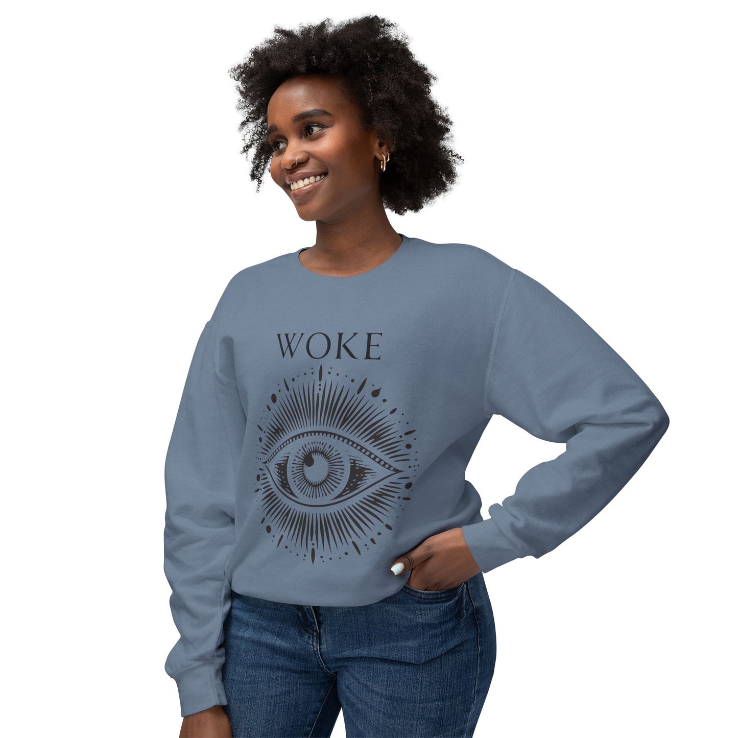 Woke Lightweight Crewneck Sweatshirt