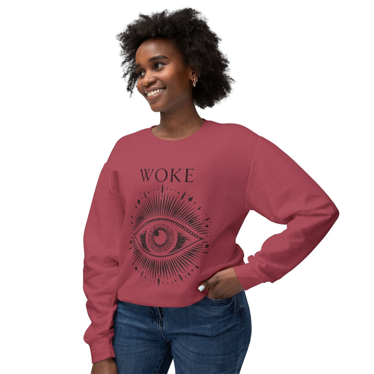 Woke Lightweight Crewneck Sweatshirt
