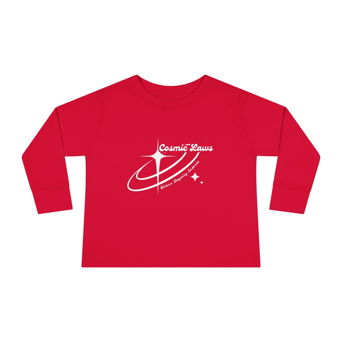 Cosmic Laws Toddler Long Sleeve Tee