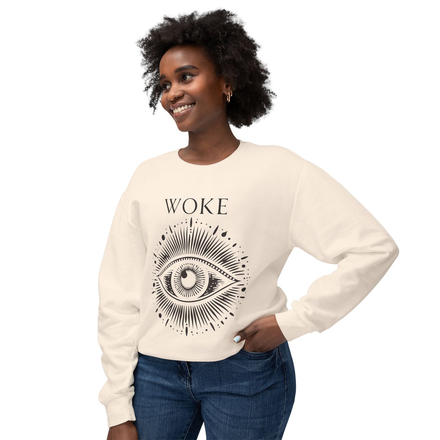 Woke Lightweight Crewneck Sweatshirt