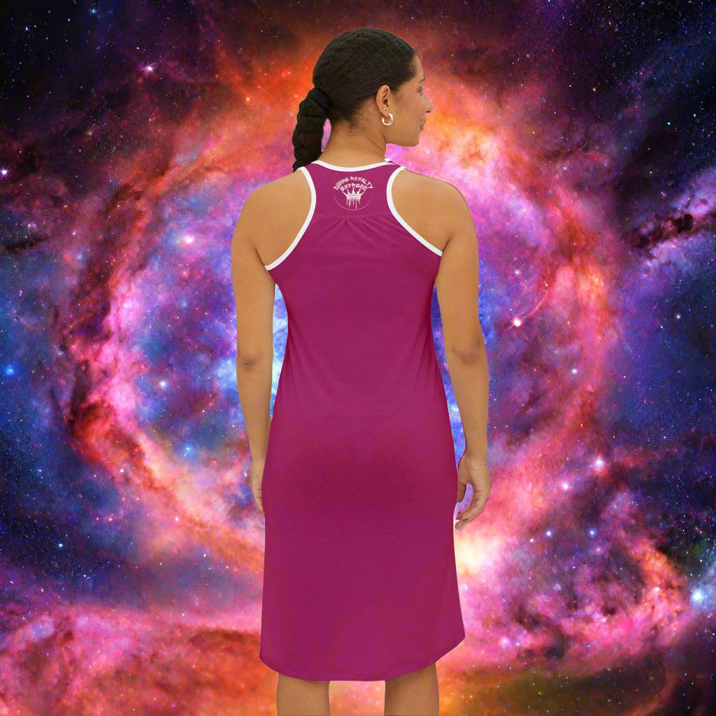 Pink Ankh Women's Racerback Dress