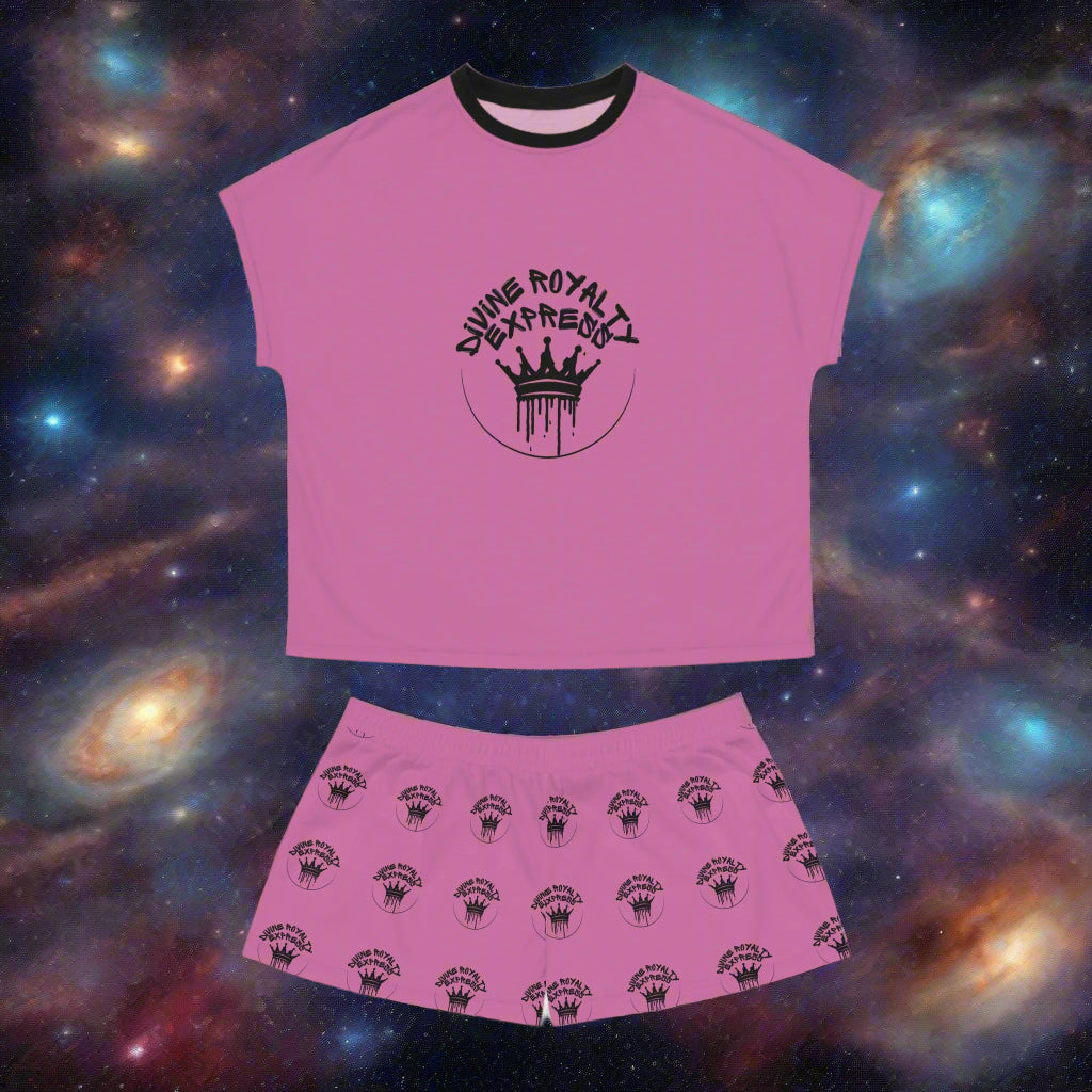 Divine Royalty Purple Pajama Set