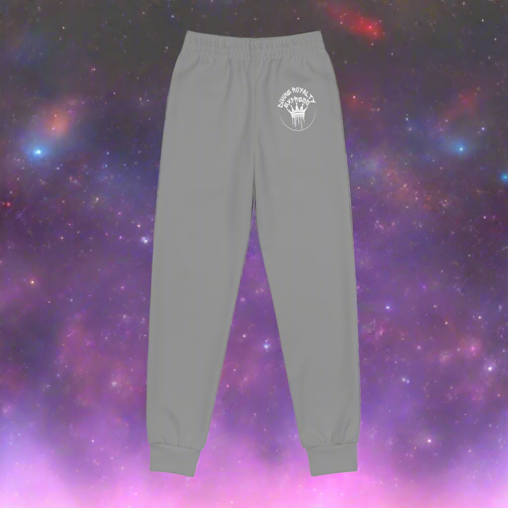 Gray Divine Royalty Youth Joggers