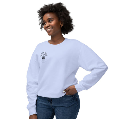 Walking Tower Moment Women's Lightweight Crewneck Sweatshirt