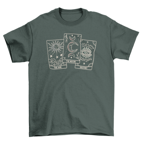 Tarot cards spiritual t-shirt