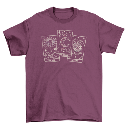 Tarot cards spiritual t-shirt